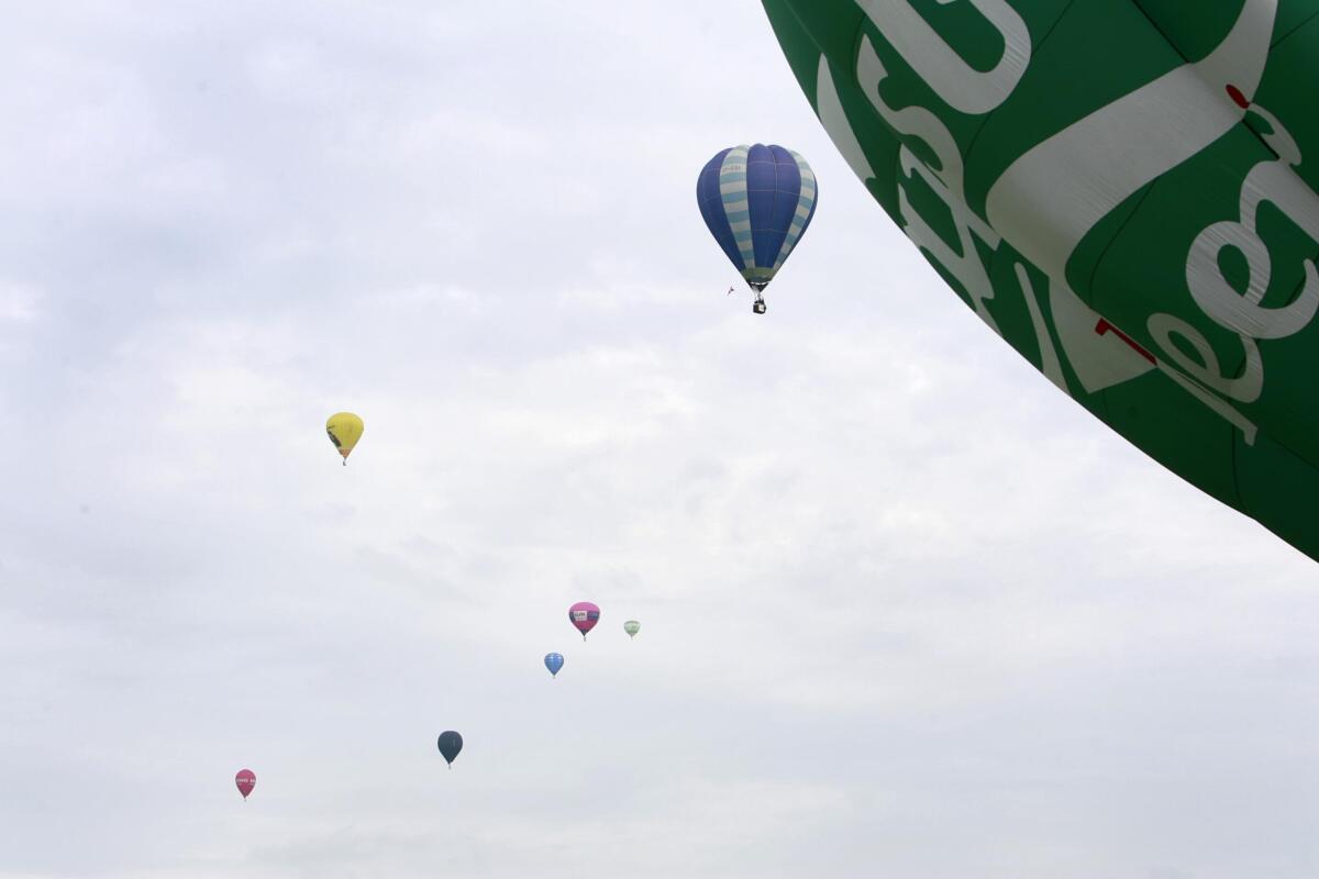 DM i ballonflyvning i dagene 8-11 august med base i svæveflyvecenter Arnborg.