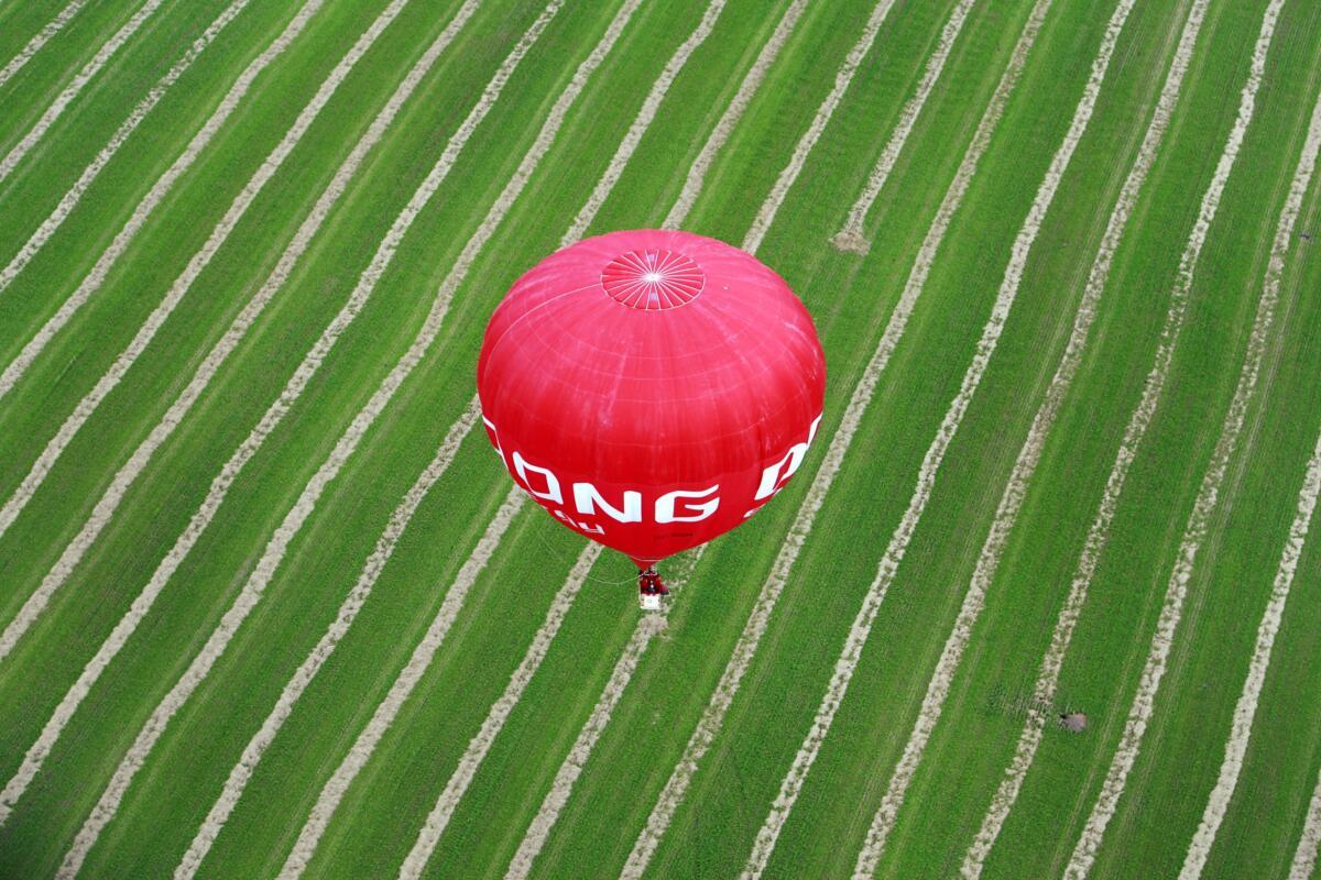 DM i ballonflyvning i dagene 8-11 august med base i svæveflyvecenter Arnborg.