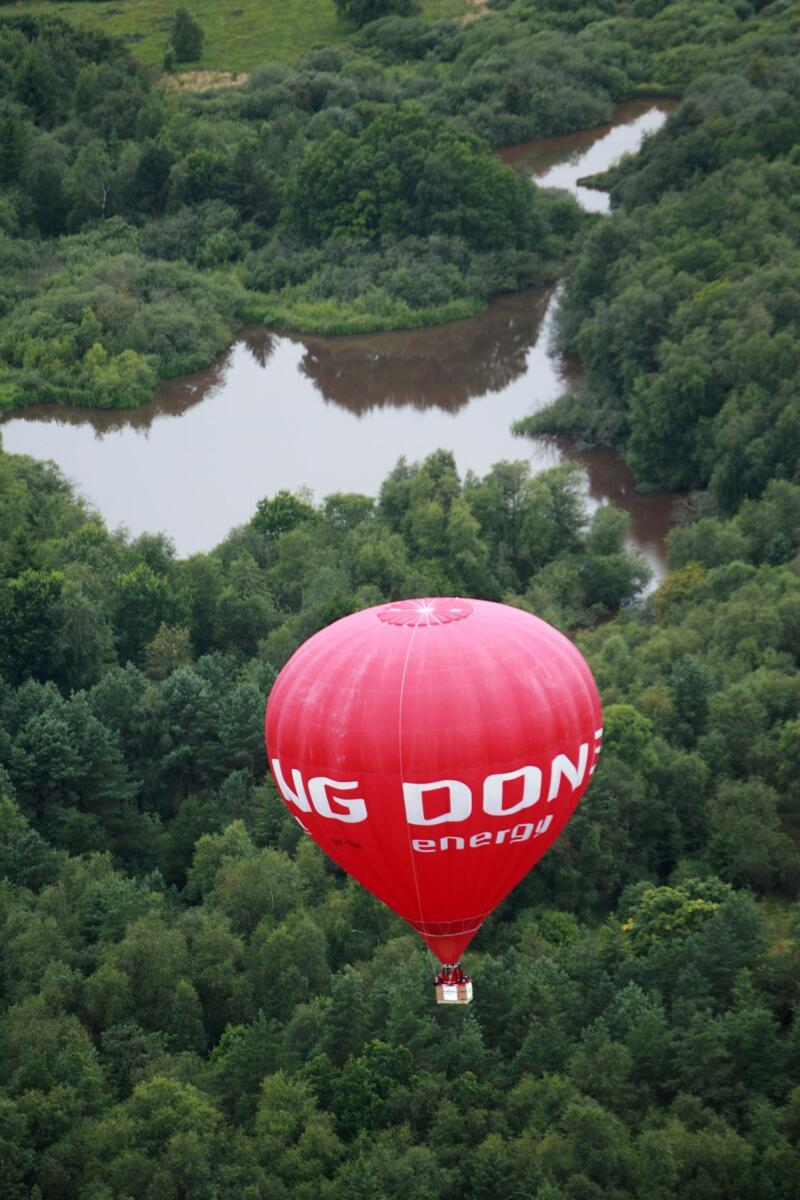 DM i ballonflyvning i dagene 8-11 august med base i svæveflyvecenter Arnborg.